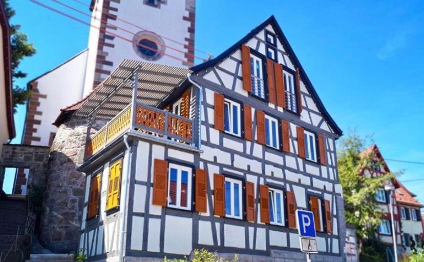 Goldenes Hausle Aparthotel Sulzbach an der Murr Buitenkant foto